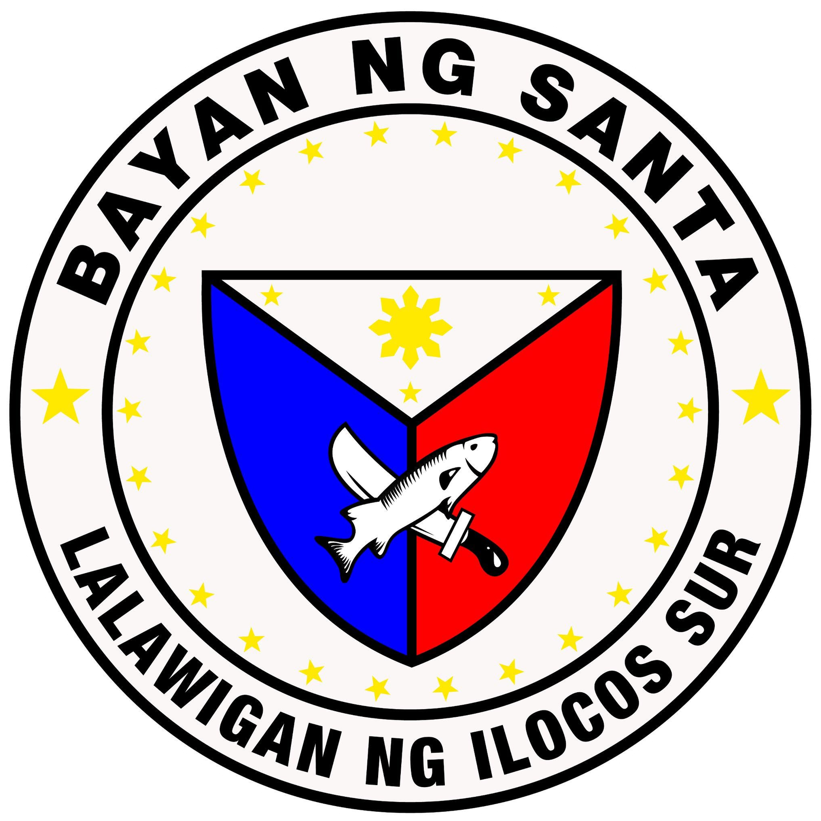 Municipal Seal of Santa, Ilocos Sur